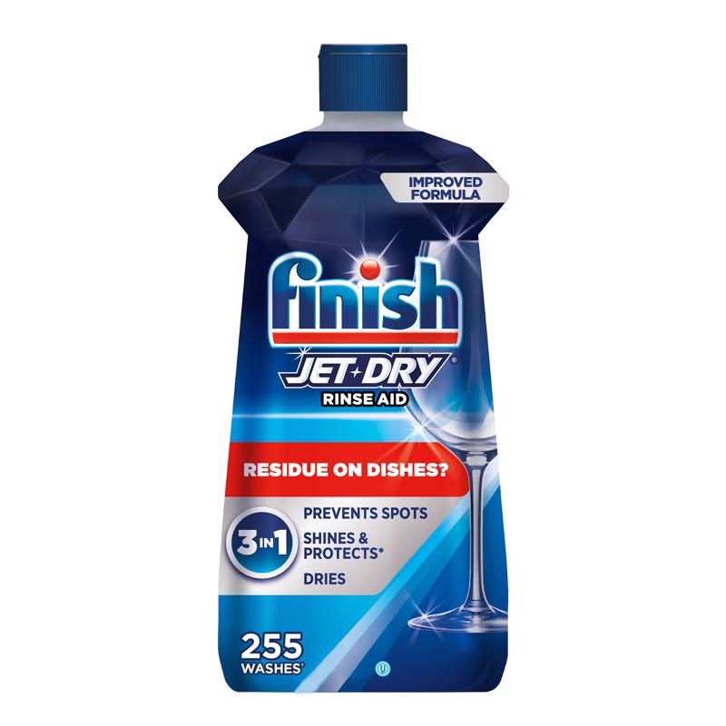 Finish Jet Dry Fresh Scent Liquid Dishwasher Booster 23 oz