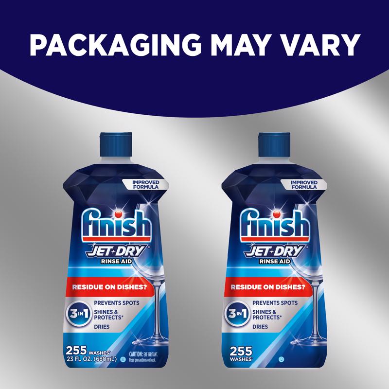 Finish Jet Dry Fresh Scent Liquid Dishwasher Booster 23 oz