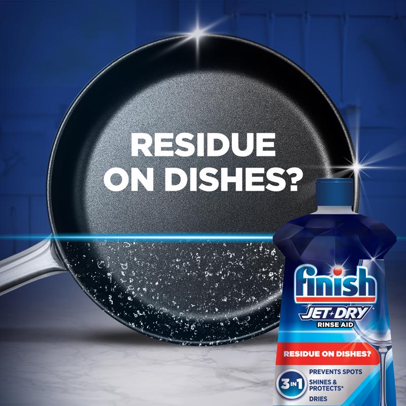 Finish Jet Dry Fresh Scent Liquid Dishwasher Booster 23 oz