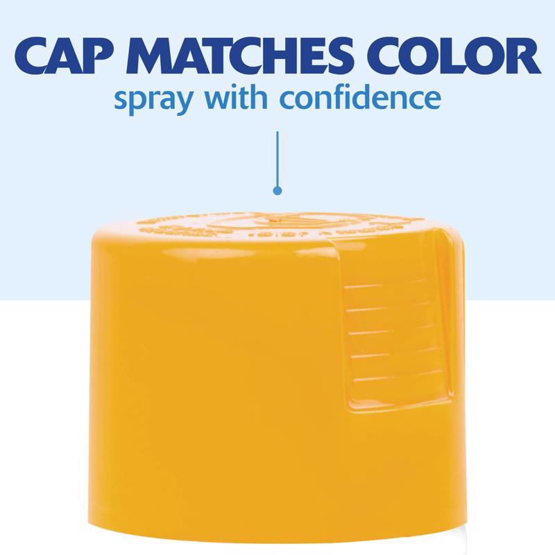 Rust-Oleum Painter's Touch Satin Harvest Peach Paint+Primer Spray Paint 12 oz