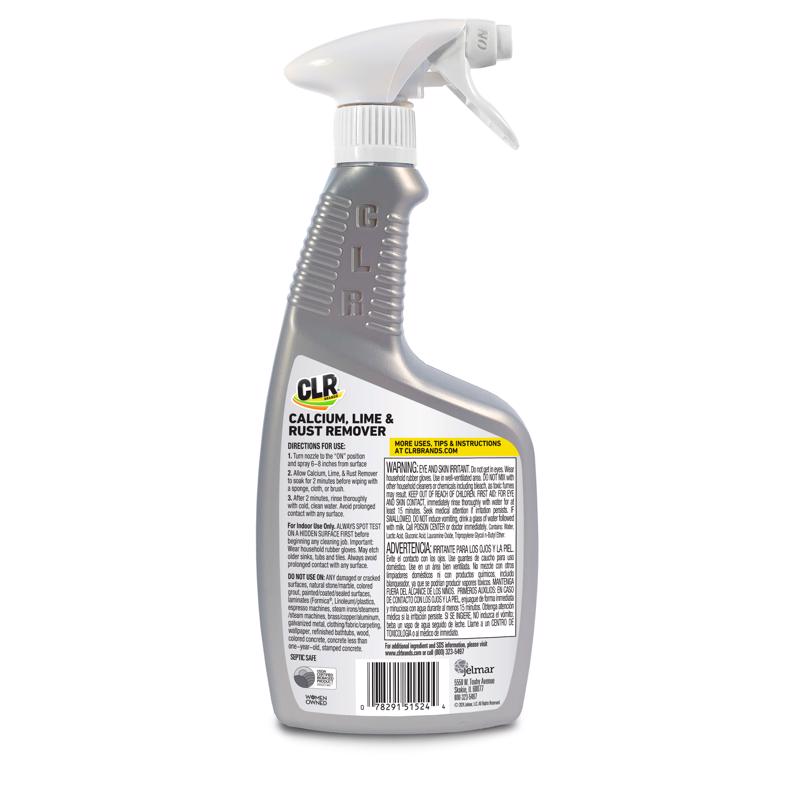 CLR Brands Calcium Rust and Lime Remover 22 fl. oz. Liquid