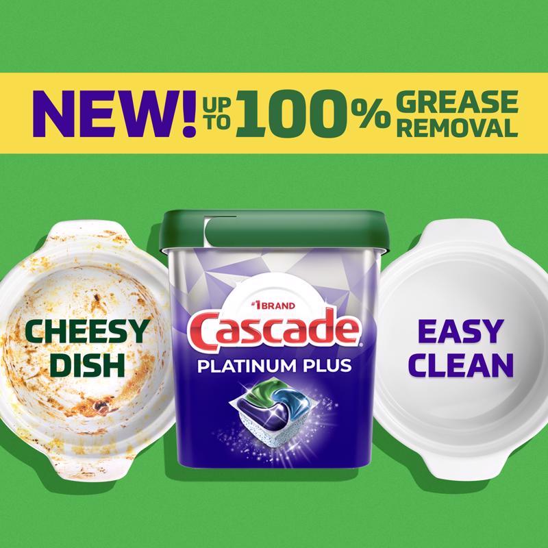 Cascade Platinum Plus Fresh Scent Pods Dishwasher Detergent 5 oz
