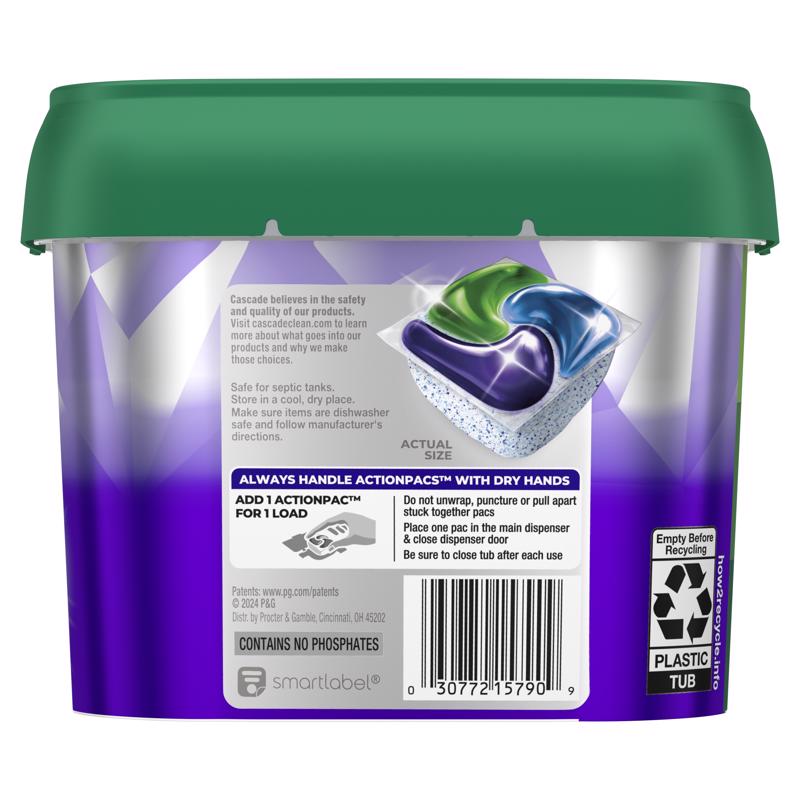 Cascade Platinum Plus Fresh Scent Pods Dishwasher Detergent 14.7 oz