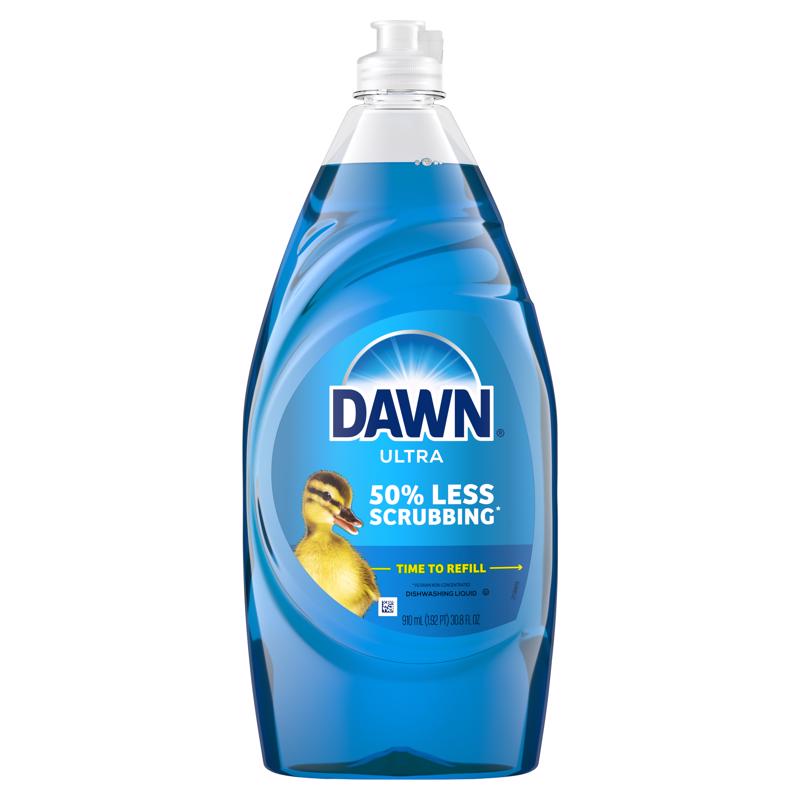 Dawn Ultra Original Scent Liquid Dishwashing Liquid 30.8 oz