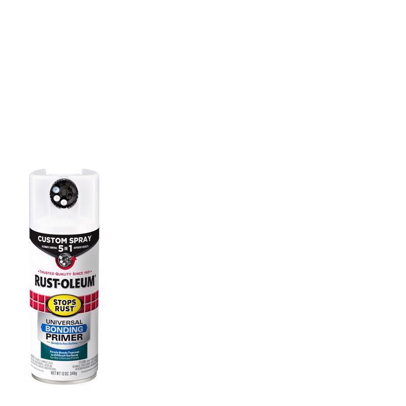 Rust-Oleum Stops Rust Custom 5-in-1 Flat White Universal Bonding Primer 12 oz