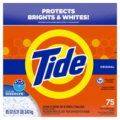 Tide Original Scent Laundry Detergent Powder 85 oz
