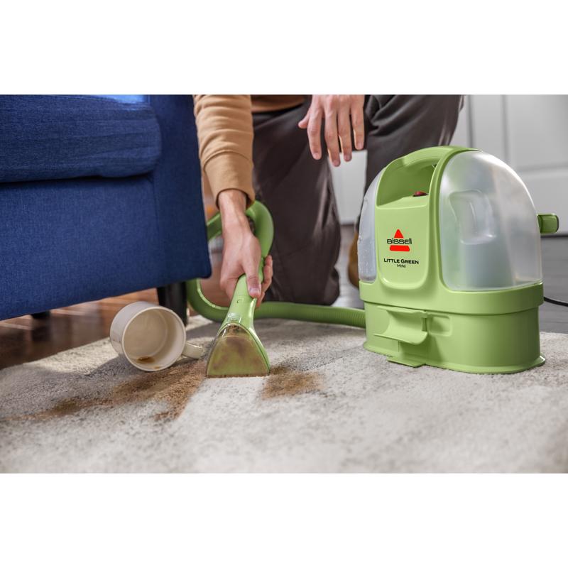 Bissell Little Green Bagless Carpet Cleaner 3 amps Standard Green