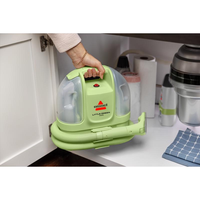 Bissell Little Green Bagless Carpet Cleaner 3 amps Standard Green