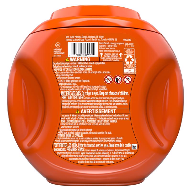 Tide Original Scent Laundry Detergent Pod 42 pk