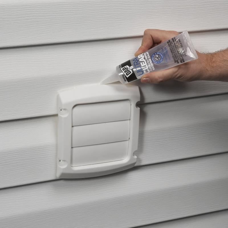 DAP Ultra Clear Silicone All Purpose Waterproof Sealant 2.8 fl. oz.