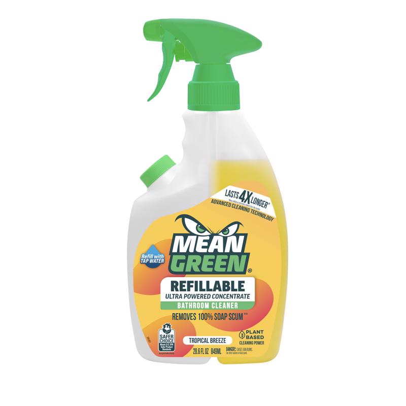 Mean Green Tropical Breeze Scent Bathroom Cleaner 28.6 fl. oz. Spray