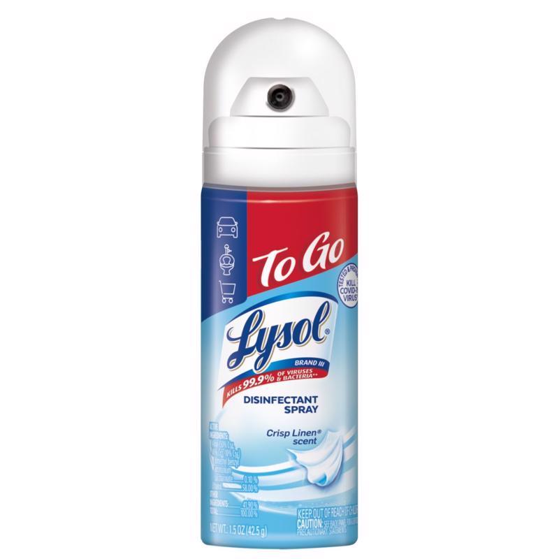 Lysol Crisp Linen Scent Disinfectant 1.5 oz