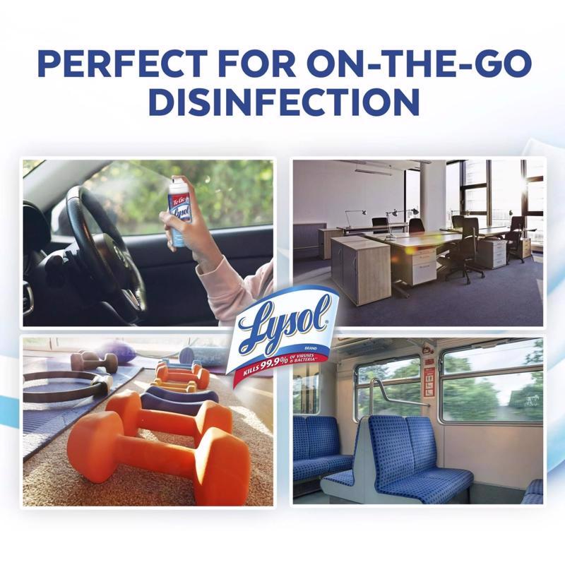 Lysol Crisp Linen Scent Disinfectant 1.5 oz