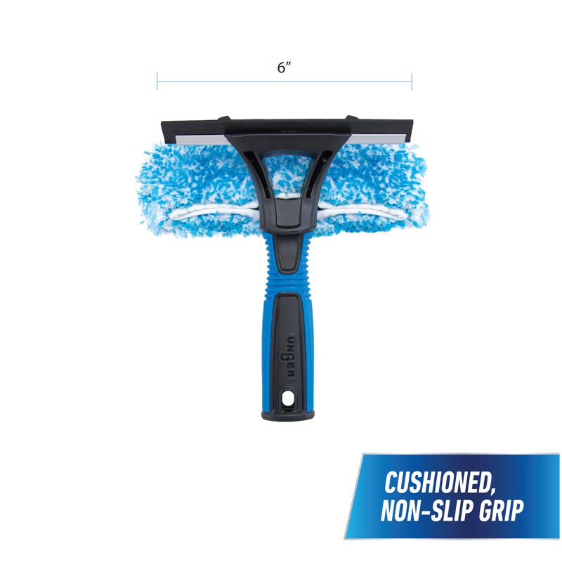 Unger 6 in. Rubber Window Squeegee