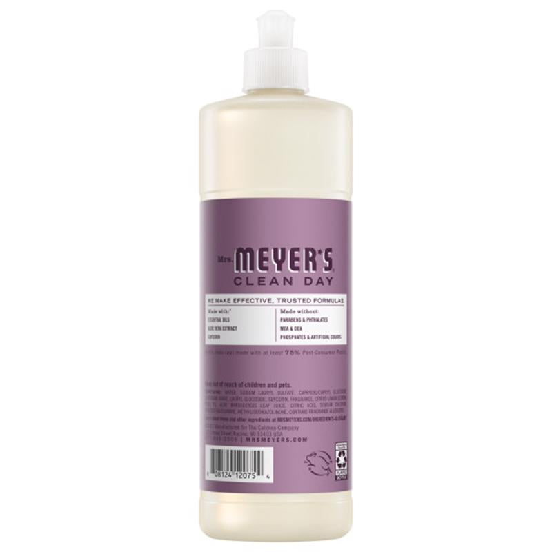 Mrs. Meyer's Clean Day Limted Edition Elderberry Scent Liquid Dish Soap 16 oz