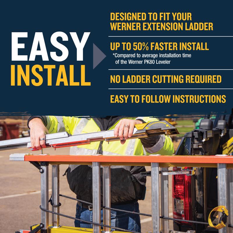 Werner Aluminum Ladder Leveler