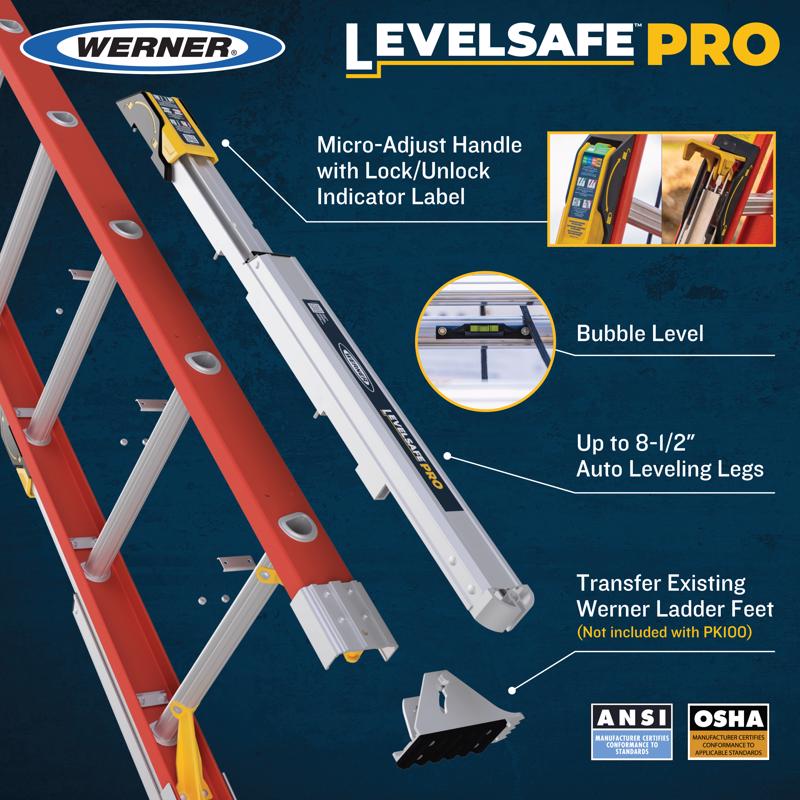 Werner Aluminum Ladder Leveler