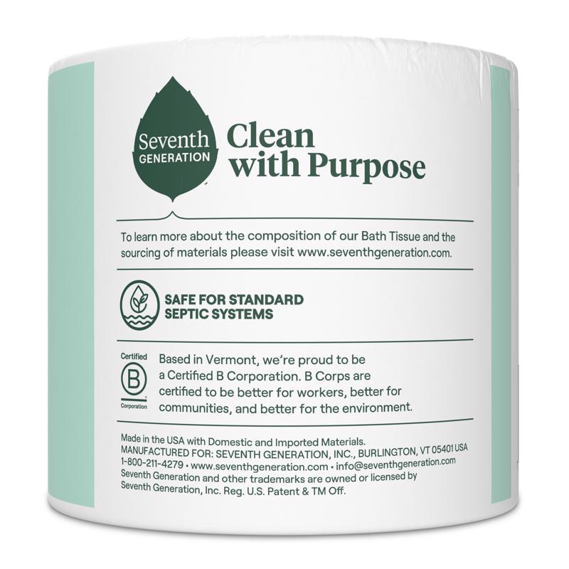 Seventh Generation Toilet Paper 1 Rolls 500 sheet