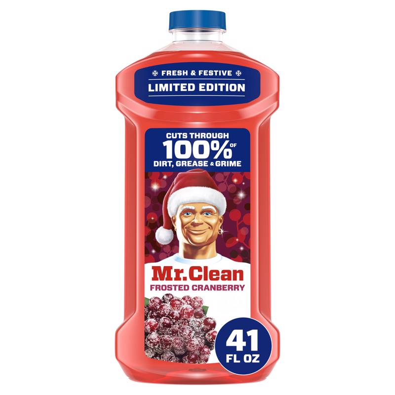 Mr. Clean Cranberry Scent All Purpose Cleaner Liquid 41 oz