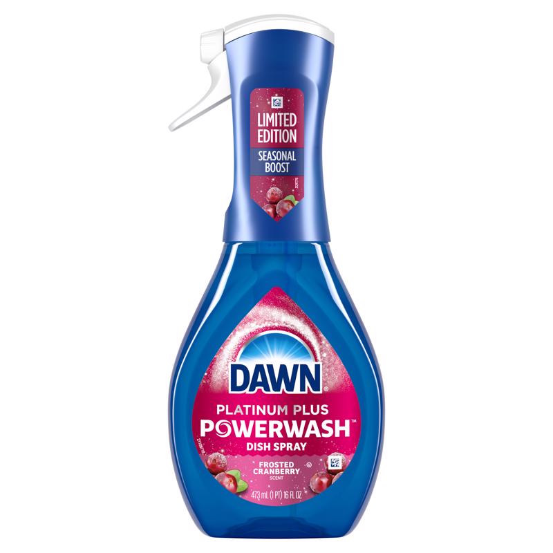 Dawn Cranberry Scent Liquid Dish Spray