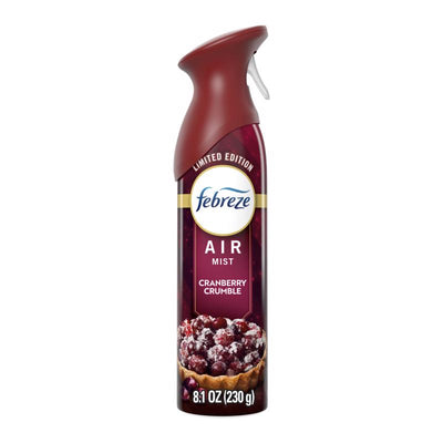 Febreze Cranberry Crumble Scent Air Freshener Spray 8.1 oz Aerosol