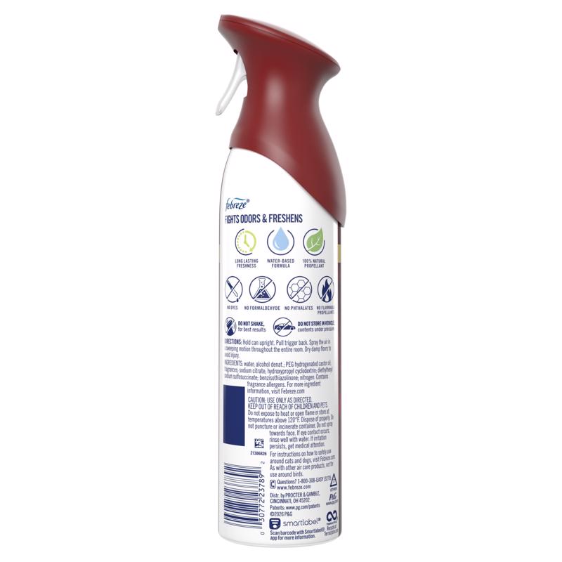 Febreze Cranberry Crumble Scent Air Freshener Spray 8.1 oz Aerosol