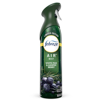 Febreze Winter Pine Juniper Berry Scent Air Freshener Spray 8.8 oz Aerosol