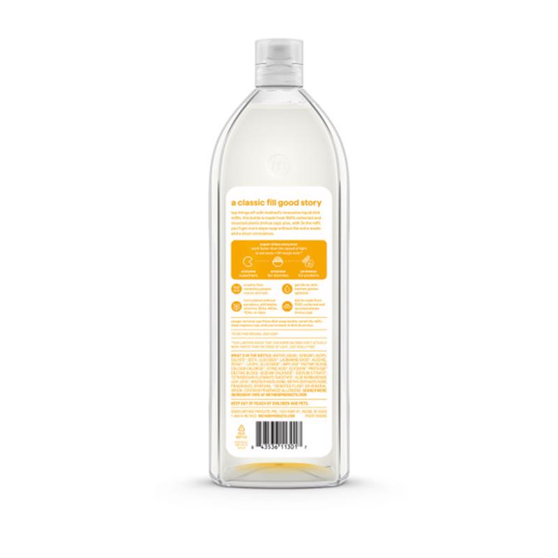 Method Super Shine Coastal Citron Scent Liquid Dish Soap Refill 48 oz