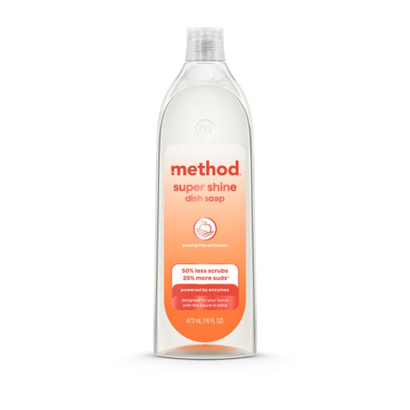 Method Super Shine Among the Orchards Scent Liquid Dish Soap 16 oz