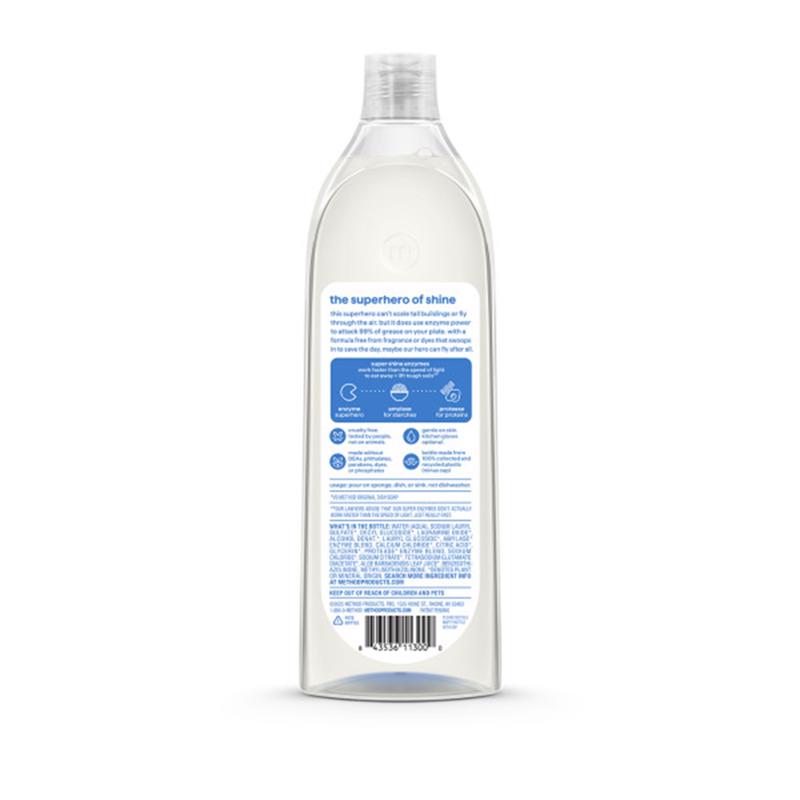 Method Super Shine Free & Clear Scent Liquid Dish Soap 16 oz