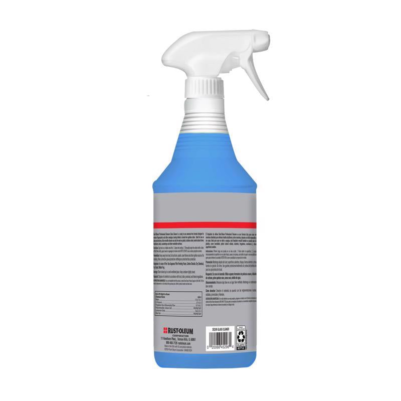 Rust-Oleum Professional Cleaners No Scent Glass Cleaner 32 oz Spray