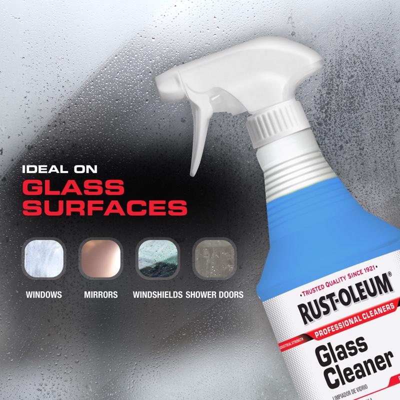 Rust-Oleum Professional Cleaners No Scent Glass Cleaner 32 oz Spray