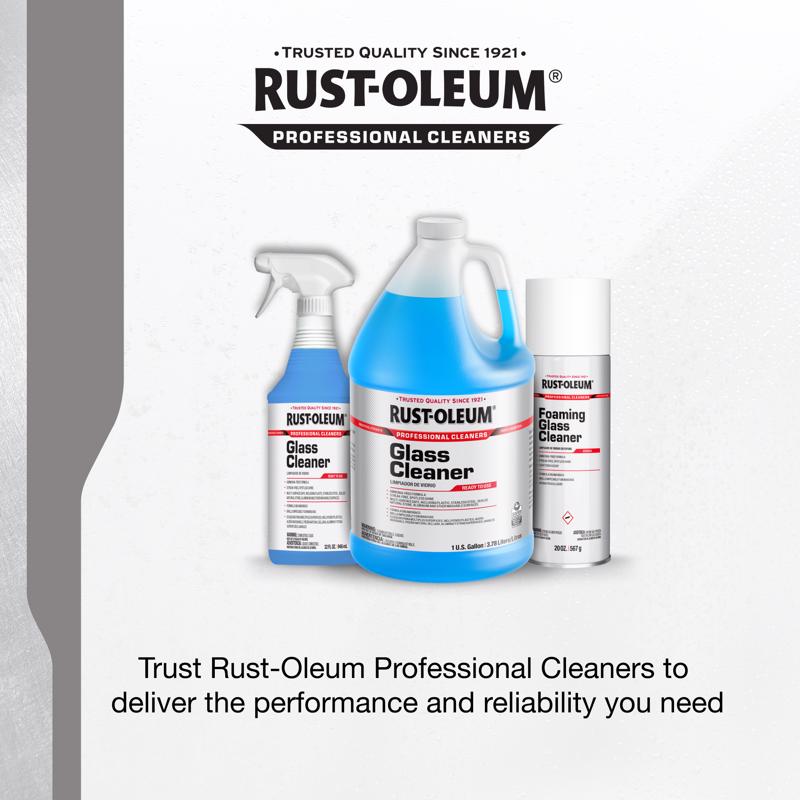 Rust-Oleum Professional Cleaners No Scent Glass Cleaner 32 oz Spray