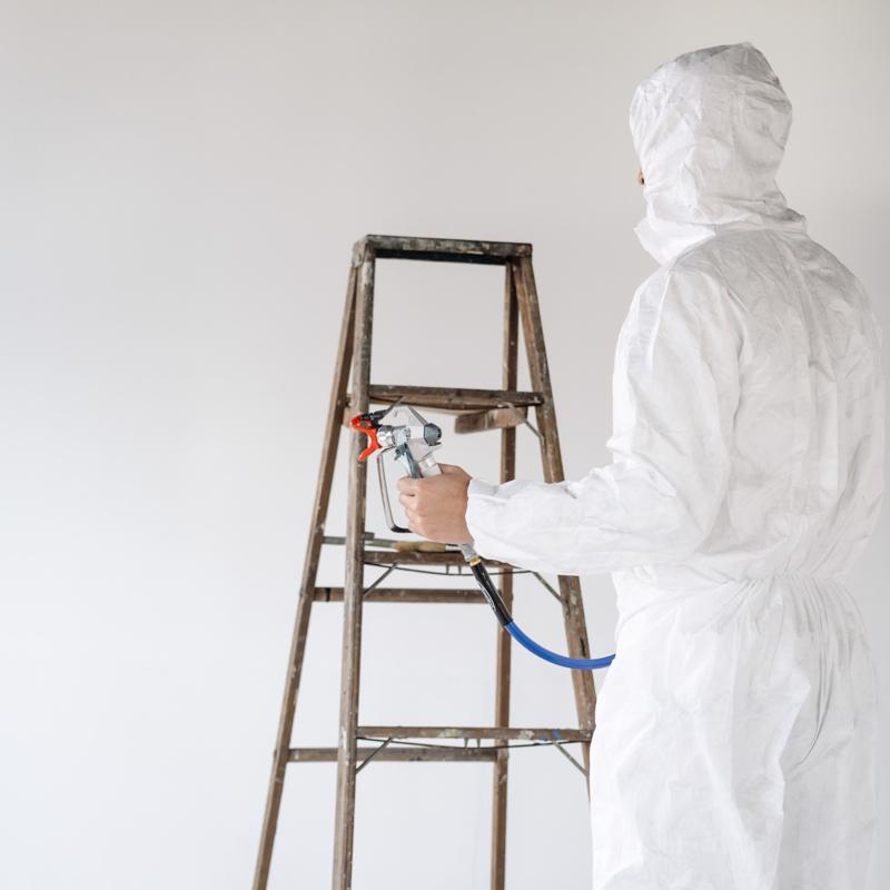 Tyvek Tyvek Coverall with Hood and Boots White 4XL 25 pk