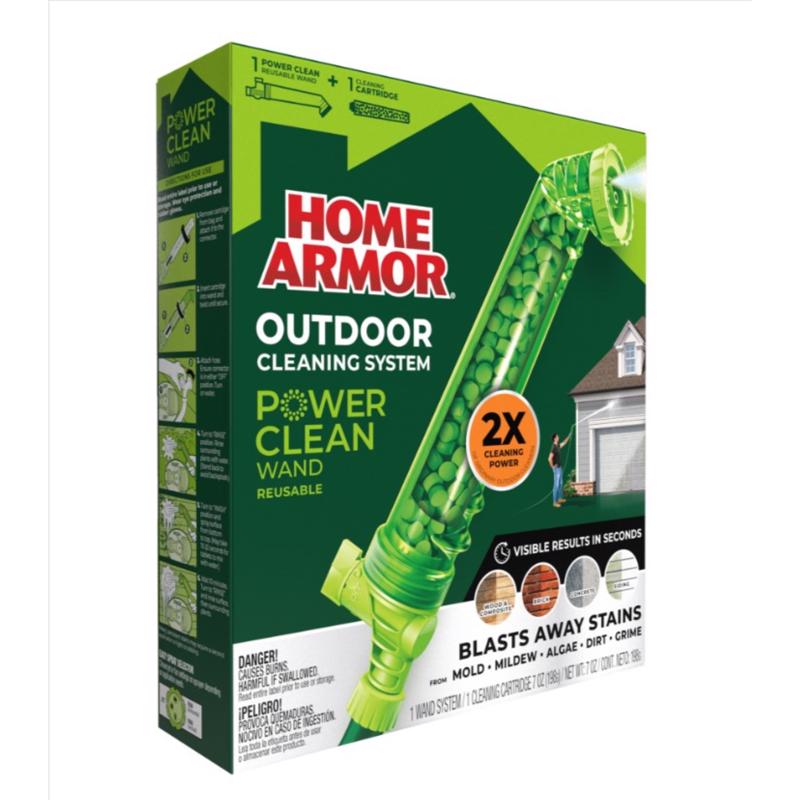 Home Armor Power Clean Wand House Wash 7 oz Tablets