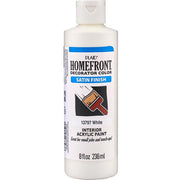 Homefront Satin White Craft Paint Exterior and Interior 8 oz