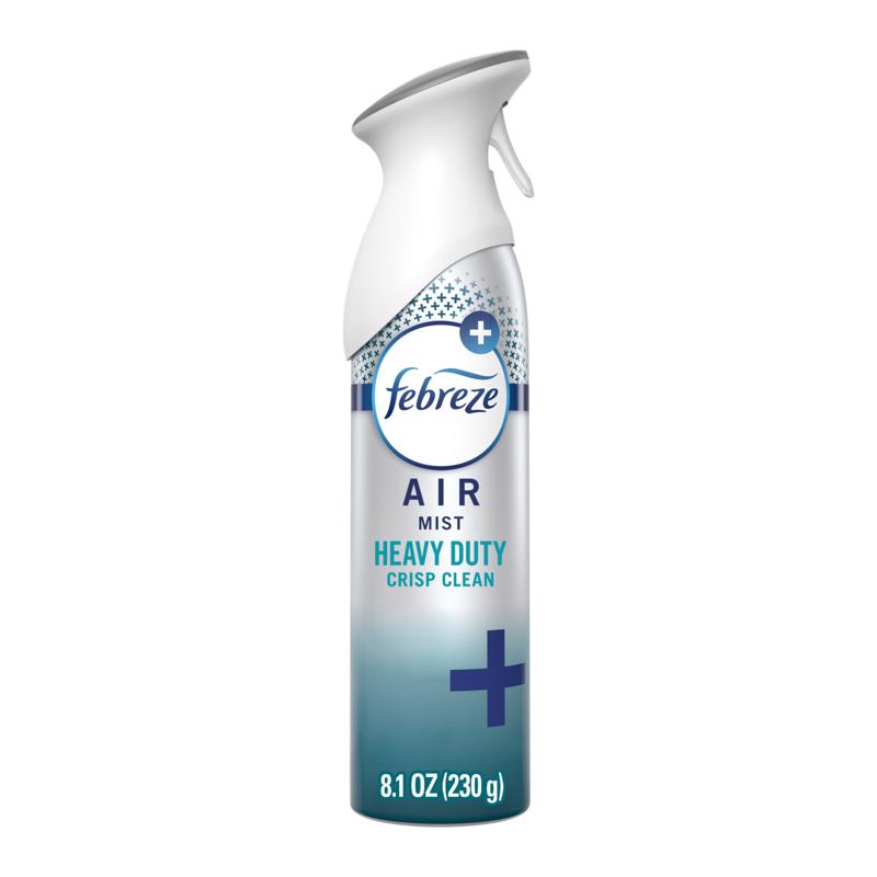 Febreze Crisp Clean Scent Air Freshener 8.1 oz Aerosol