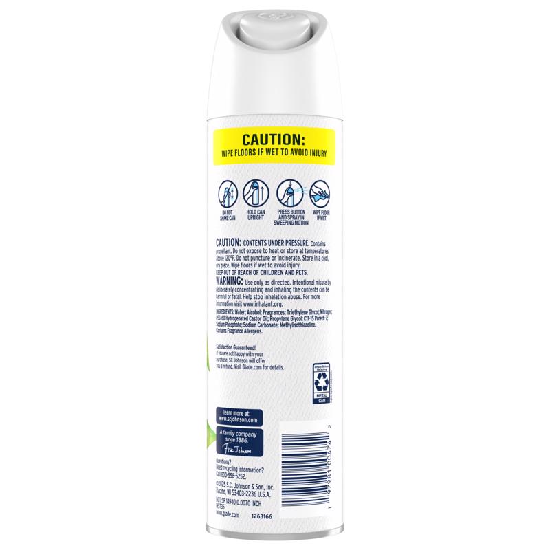 Glade Clean Linen Scent Air Freshener 7.3 oz Aerosol