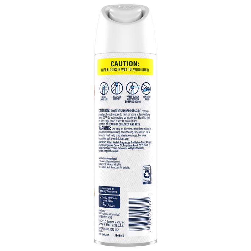 Glade Apple Cinnamon Scent Air Freshener 7.3 oz Aerosol