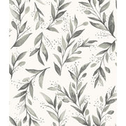 Magnolia Home by Joanna Gaines 20.5 in. W X 216 in. L Olive Branch Peel and Stick Wallpaper