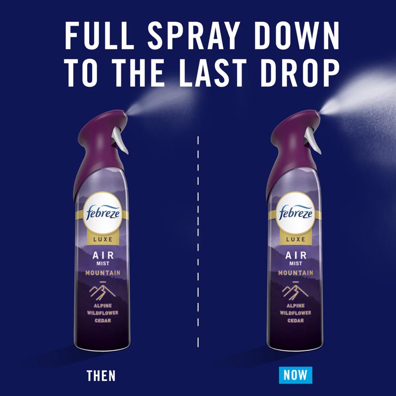 Febreze Mountain Scent Air Freshener 8.1 oz Aerosol