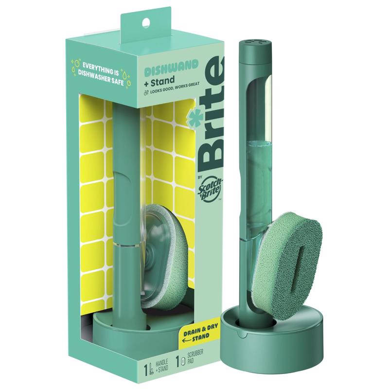 Scotch-Brite Medium Duty Dishwand Scrubber For All Metal Surfaces