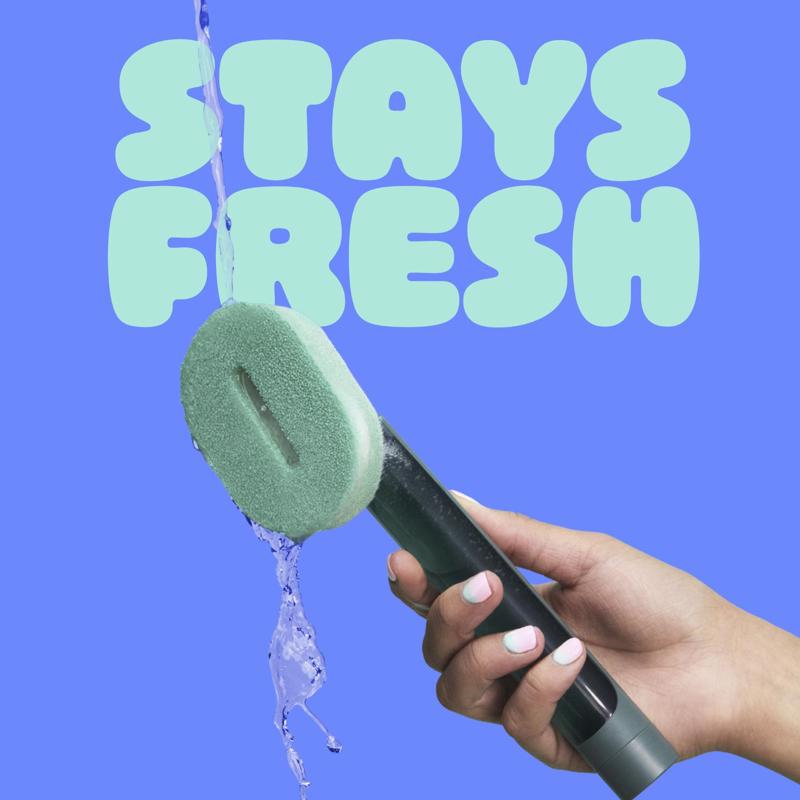 Scotch-Brite Medium Duty Dishwand Scrubber For All Metal Surfaces