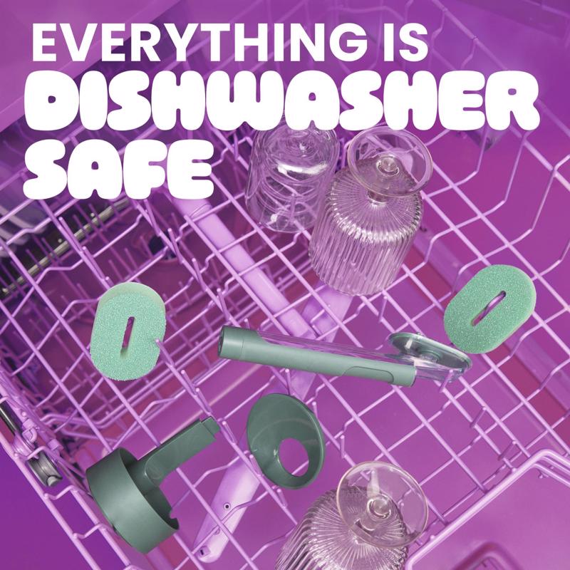 Scotch-Brite Medium Duty Dishwand Scrubber For All Metal Surfaces
