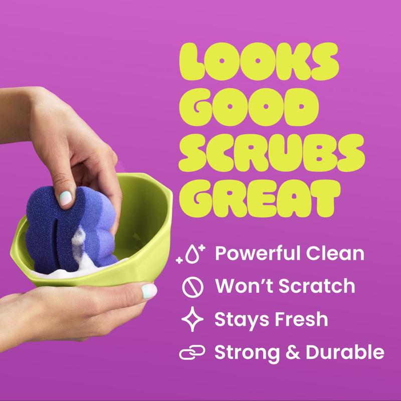 Scotch-Brite Medium Duty Scrubber Sponge For All Purpose