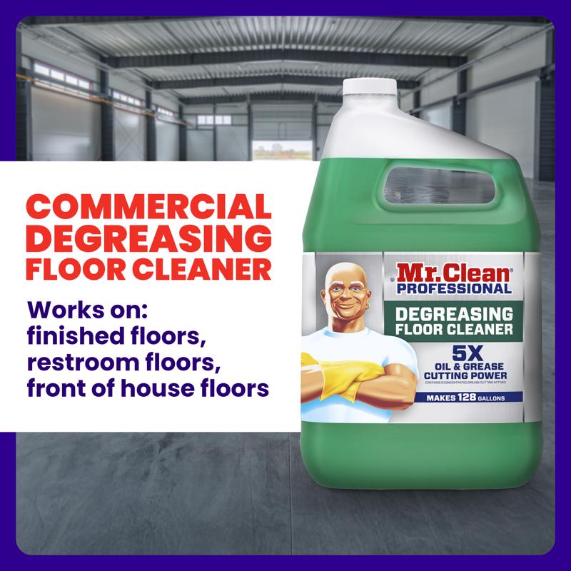 Mr. Clean Professional Degreasing Floor Cleaner Liquid 1 gal