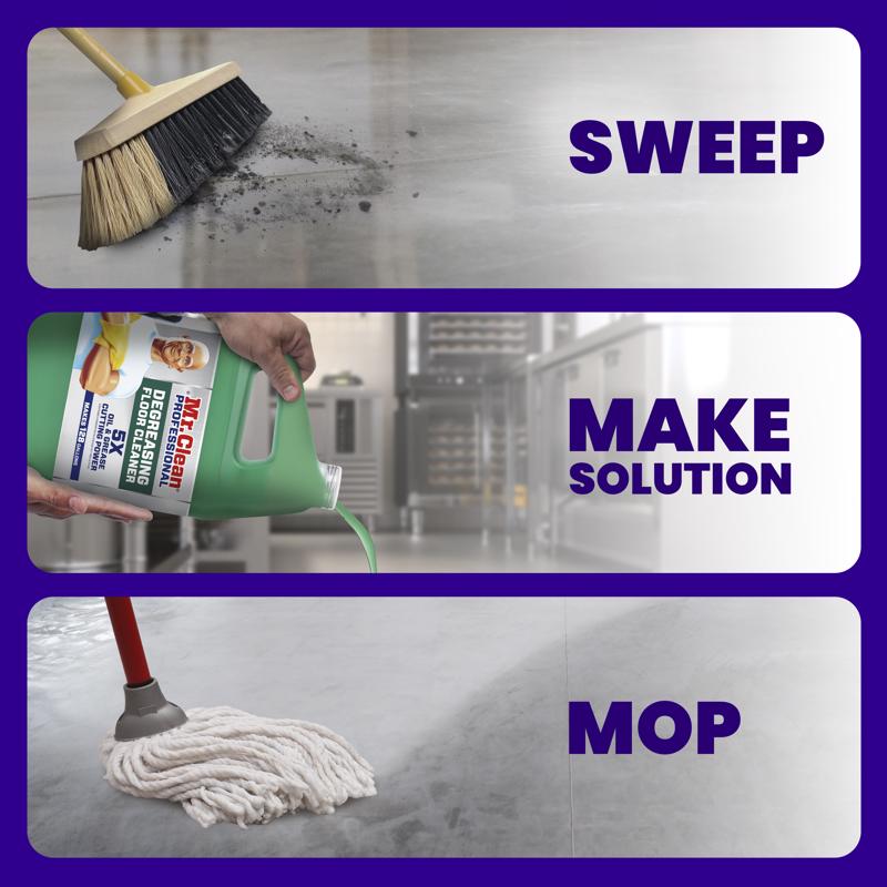 Mr. Clean Professional Degreasing Floor Cleaner Liquid 1 gal