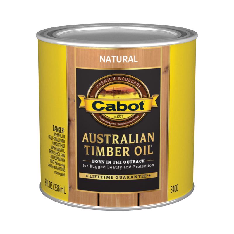 Cabot Transparent Natural Australian Timber Oil 0.5 pt