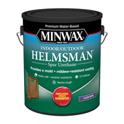 Minwax Helmsman Warm Satin Clear Water-Based Spar Urethane 1 gal