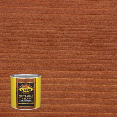 Cabot Transparent Jarrah Brown Australian Timber Oil 0.5 pt